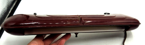 Vintage burgundy plastic - vintage,